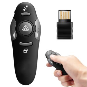 Apresentador Ponteiros Pen USB RF Controle Remoto Powerpoint PPT Apresentação Remoto Sem Fio