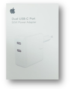 CARREGADOR  DUPLO 50W USB-B