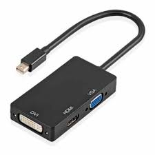 Conversor MINI Displayport - Vga/Hdmi/Dvi (Macho-Fêmeas)