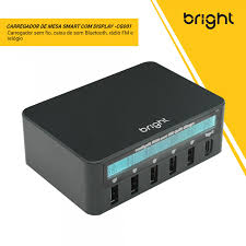 CARREGADOR DE MESA SMART 40W BRIGHT