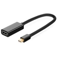 CONVERSOR MINI DISPLAY PORTA PARA HDMI 4K