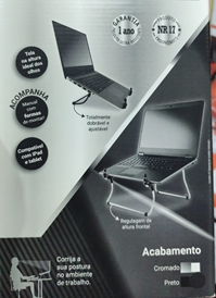 SUPORTE NOTEBOOK METALICO ARTICULADO