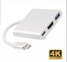 CONVERSOR TYPE-C 3 EM 1 - HDMI, USB 3.0 E TYPE-C