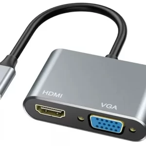 Conversor TYPE-C PARA HDMI E VGA