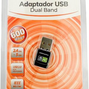 WIRELESS - ADAPTADOR WI-FI WIRELESS DUAL BANDA NANO